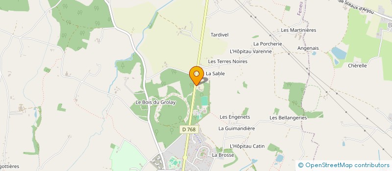 localisation de l'entreprise MADE.EVENT  FENEU