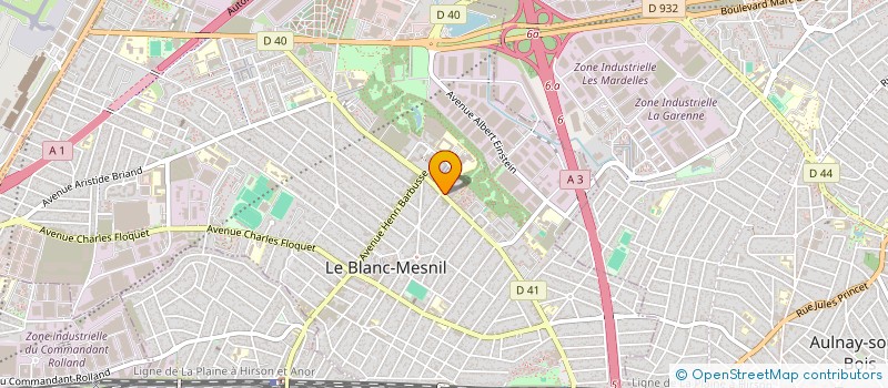 localisation de l'entreprise MADE EXTREME  LE BLANC-MESNIL