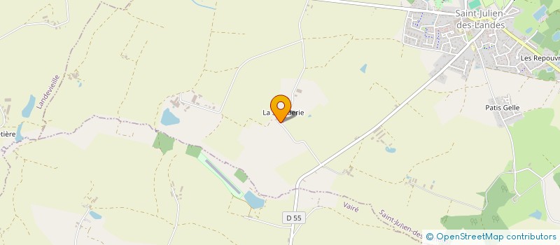 localisation de l'entreprise MADE FRANCIA  SAINT-JULIEN-DES-LANDES