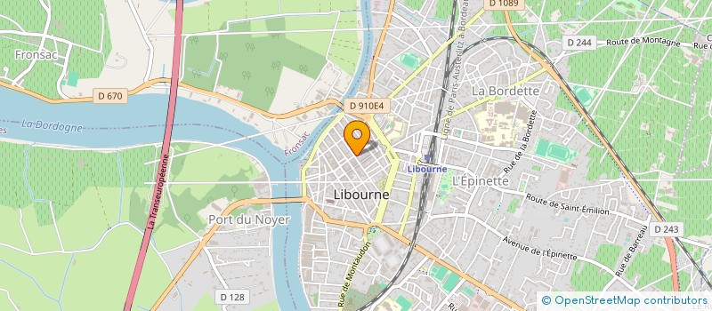 localisation de l'entreprise MADE IN 33 à LIBOURNE