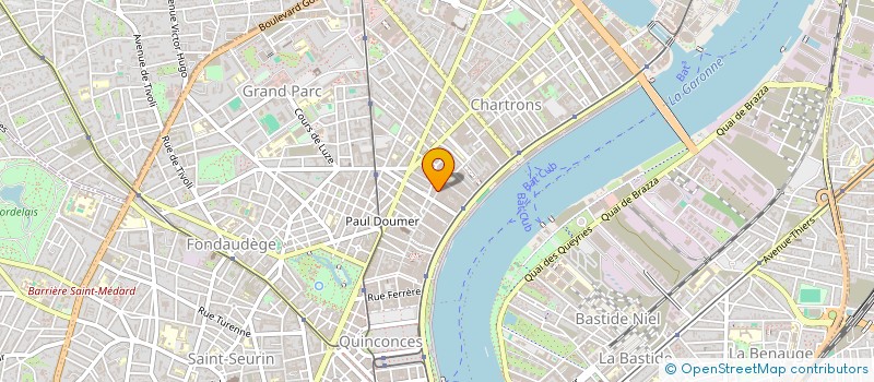 localisation de l'entreprise MADE IN à BORDEAUX