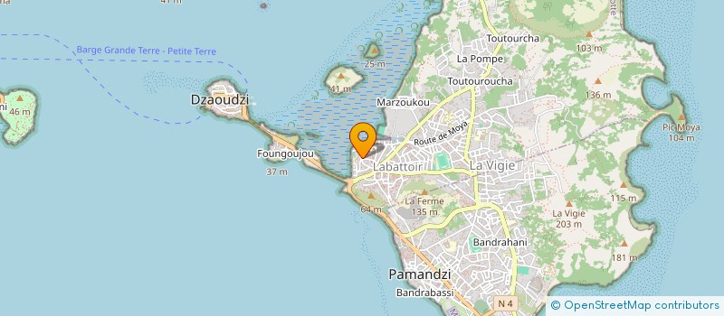 localisation de l'entreprise MADE IN 97SITA à DZAOUDZI