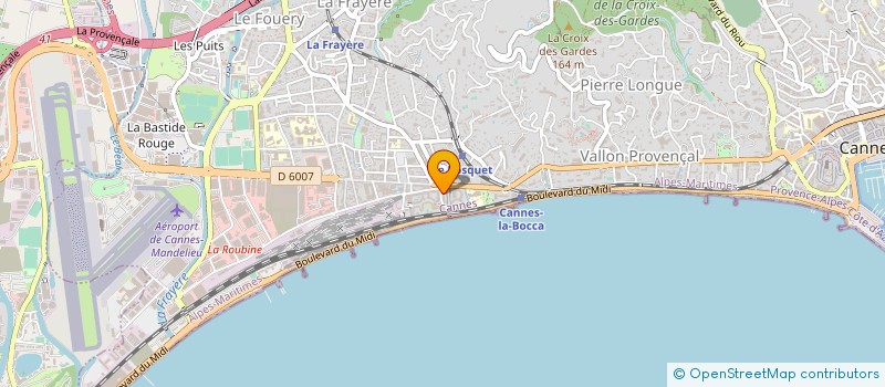 localisation de l'entreprise MADE IN AFRICA à CANNES