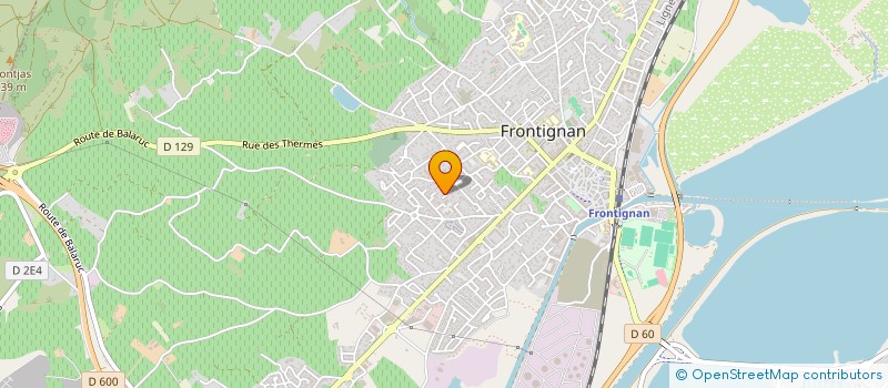 localisation de l'entreprise MADE IN AQUI à FRONTIGNAN