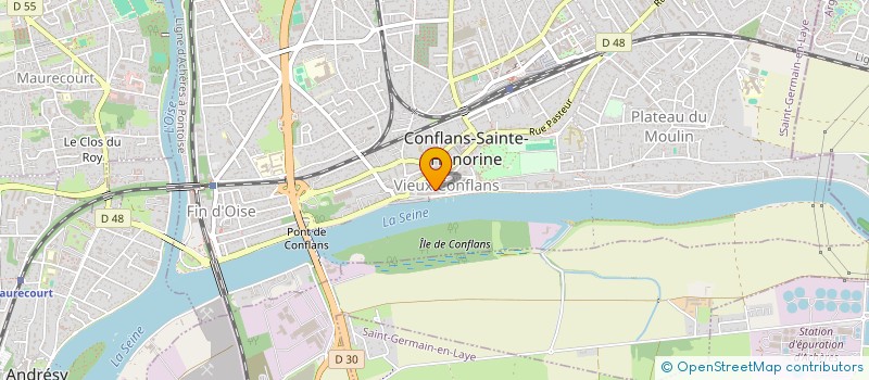 localisation de l'entreprise MADE IN ART  CONFLANS-SAINTE-HONORINE