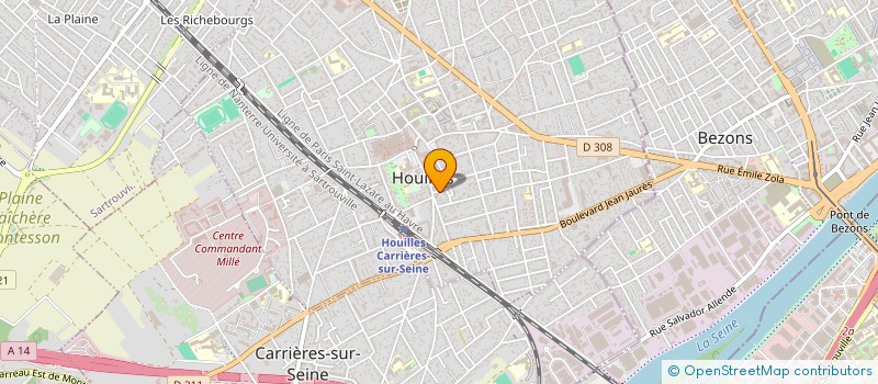 localisation de l'entreprise MADE IN BRESIL à HOUILLES