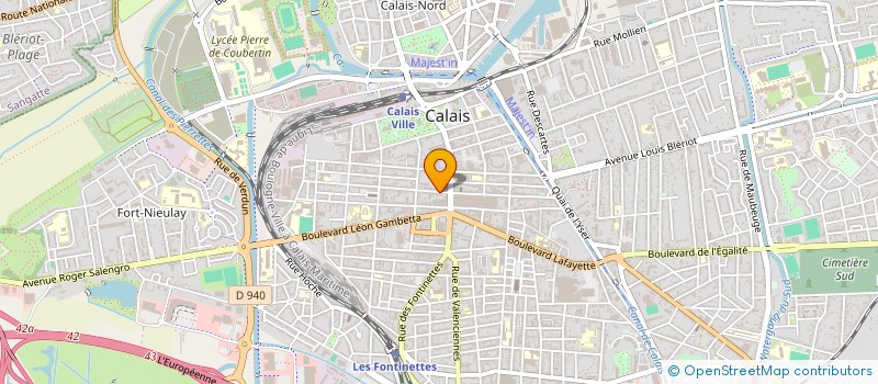localisation de l'entreprise MADE IN CALAIS à CALAIS