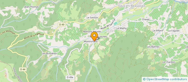 localisation de l'entreprise MADE IN CHAI NOUS  VAUX-EN-BEAUJOLAIS