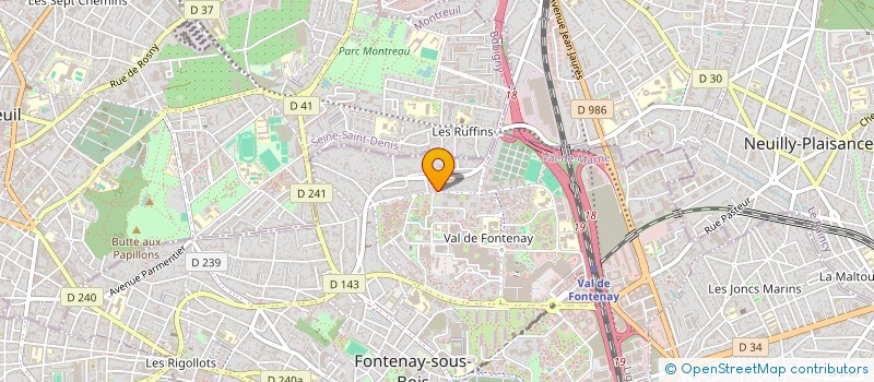 localisation de l'entreprise MADE IN CHINEUR à FONTENAY-SOUS-BOIS