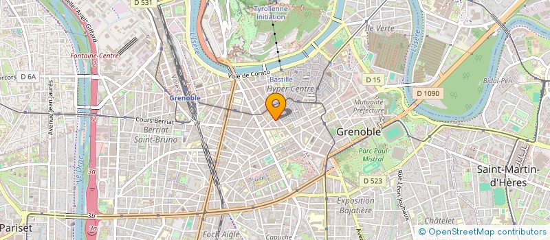 localisation de l'entreprise MADE IN CREDIT  GRENOBLE