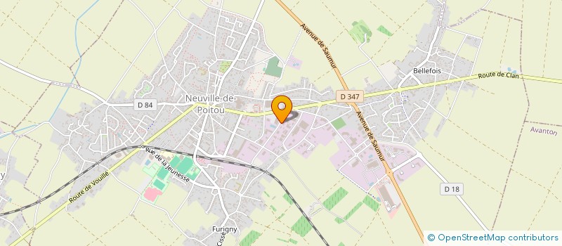 localisation de l'entreprise MADE-IN-DECO  NEUVILLE-DE-POITOU