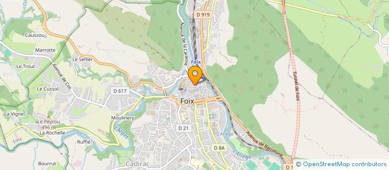 localisation de l'entreprise MADE IN ETHIK à FOIX