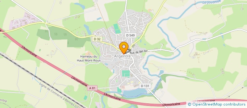 localisation de l'entreprise MADE IN FRANCE  ARGENTRE