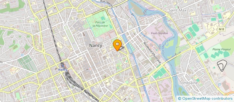 localisation de l'entreprise MADE IN FRANCE FRANCHISE  NANCY