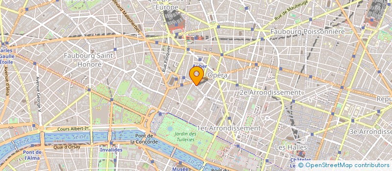 localisation de l'entreprise MADE IN ITALY FOOD  PARIS