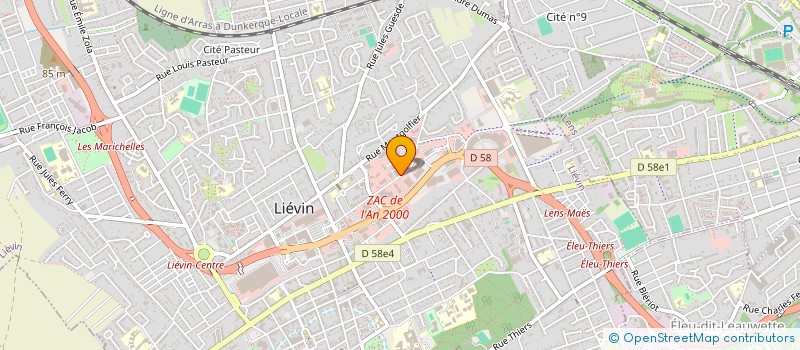 localisation de l'entreprise MADE IN LIEVIN  LIEVIN