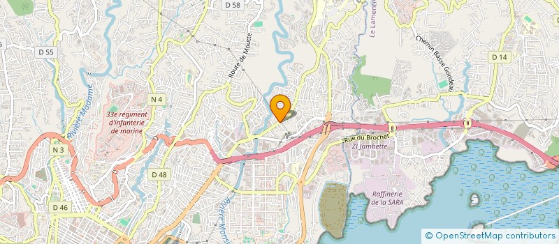 localisation de l'entreprise MADE IN MIZIK  FORT-DE-FRANCE