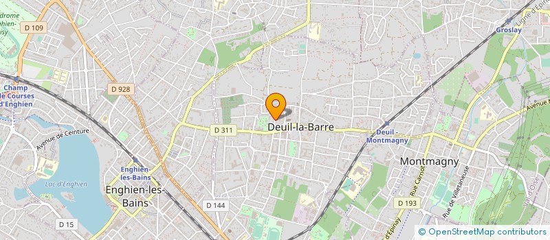 localisation de l'entreprise MADE IN PLV à DEUIL-LA-BARRE