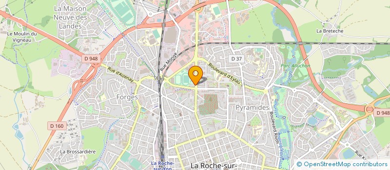 localisation de l'entreprise MADE IN SUN à LA ROCHE-SUR-YON