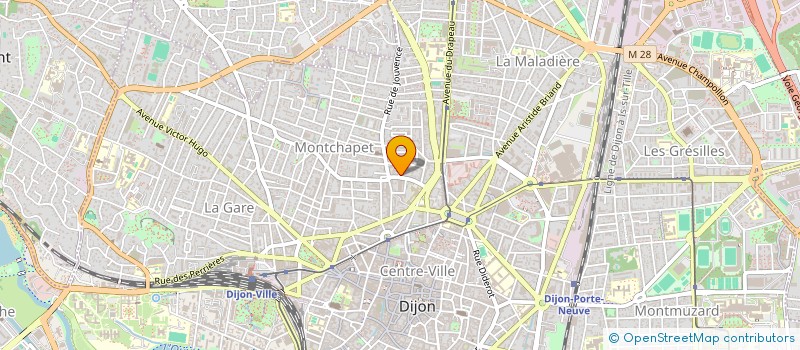 localisation de l'entreprise MADE IN SWING  DIJON