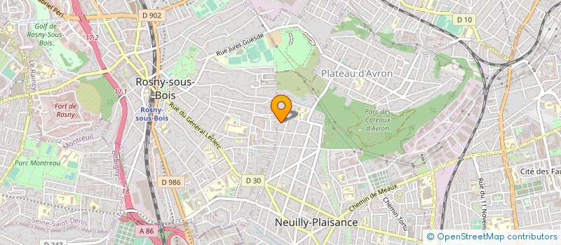 localisation de l'entreprise MADE IN TIME à NEUILLY-PLAISANCE
