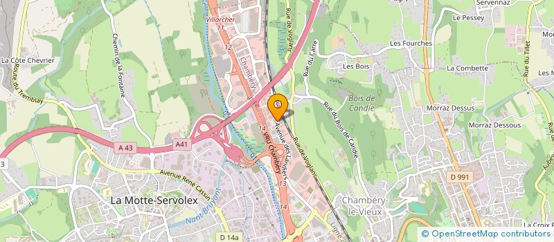 localisation de l'entreprise MADE IN VELO  CHAMBERY