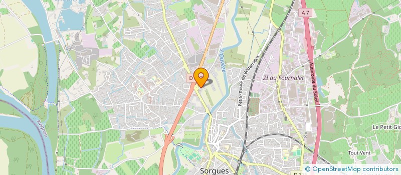 localisation de l'entreprise MADE IN VIANDE  SORGUES