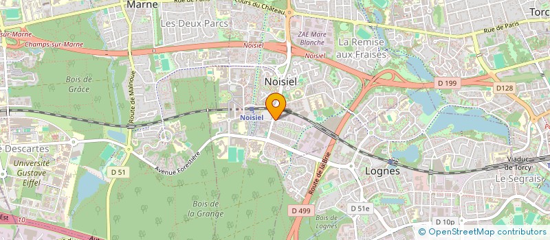 localisation de l'entreprise MADE INFORMATIQUE  NOISIEL