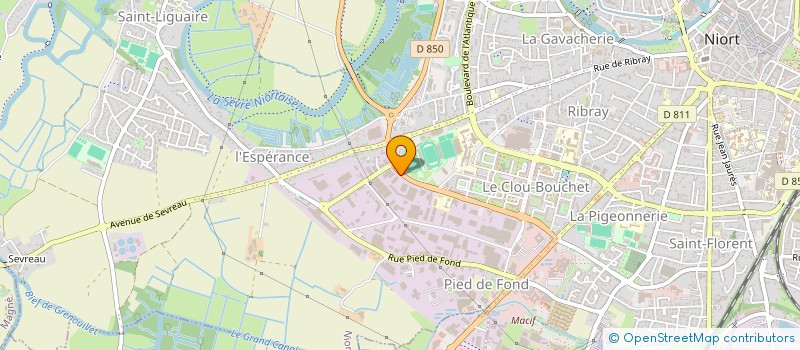 localisation de l'entreprise MADE'N BLUE VERSAINES-IMMO à NIORT
