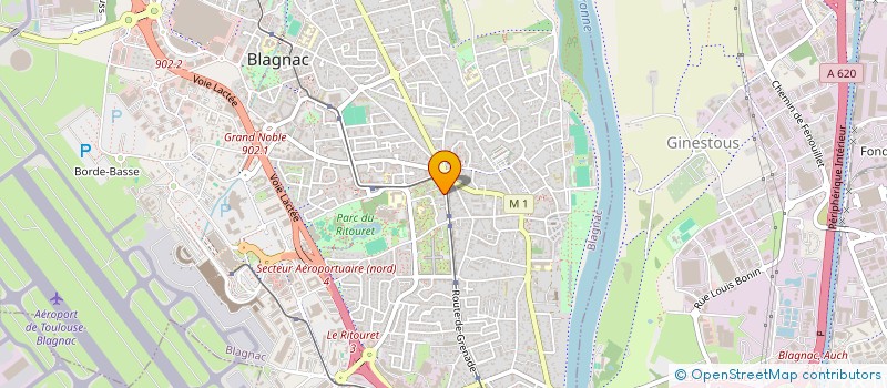 localisation de l'entreprise MADE OF STEEL  BLAGNAC
