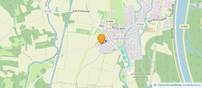 localisation de l'entreprise MADE POSSIBLE  GERSTHEIM