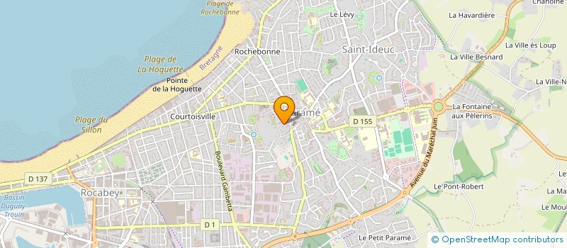 localisation de l'entreprise MADE STM  SAINT-MALO