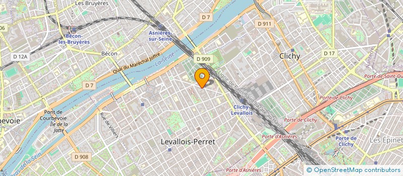 localisation de l'entreprise MADE TO ADVISE  LEVALLOIS-PERRET