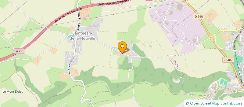 localisation de l'entreprise MADE UP STUDIO  SAINT-JEAN-DE-LA-NEUVILLE