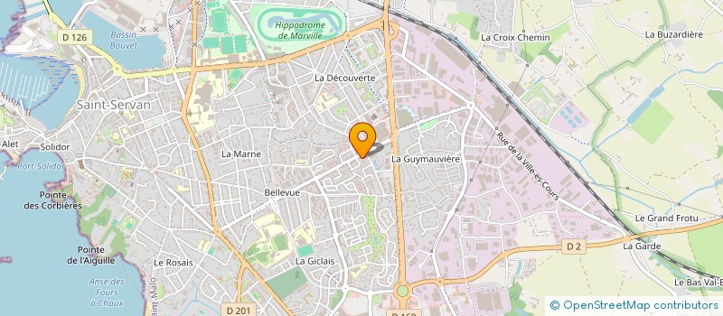 localisation de l'entreprise MADEA SERVICES  SAINT-MALO