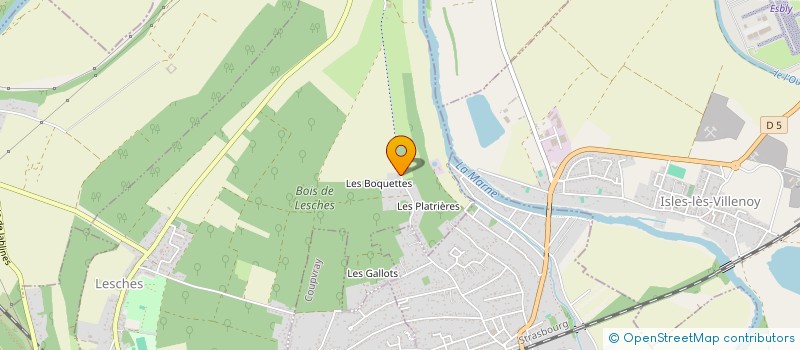 localisation de l'entreprise MADEC IMMO  LESCHES