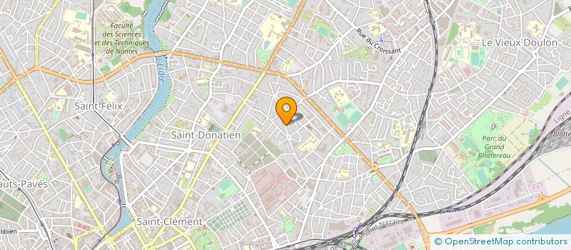 localisation de l'entreprise MADECIS à NANTES