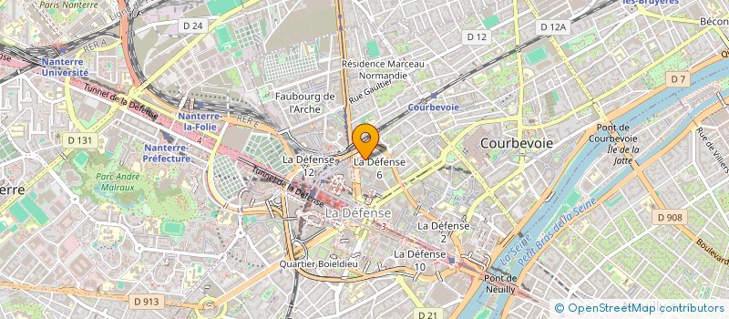 localisation de l'entreprise MADECOABONPRIX à COURBEVOIE