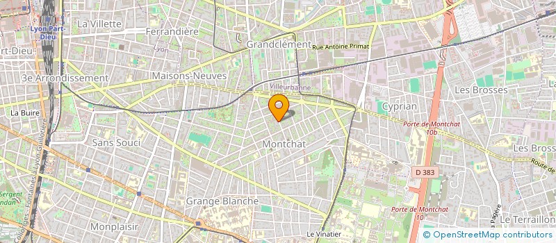 localisation de l'entreprise MADED  LYON