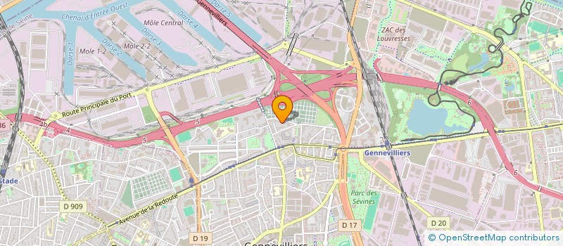 localisation de l'entreprise MADEF IT  GENNEVILLIERS