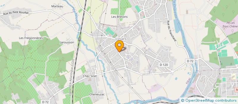 localisation de l'entreprise MADEFLO à COGNAC