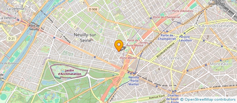 localisation de l'entreprise MADEGAR  NEUILLY-SUR-SEINE