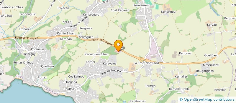 localisation de l'entreprise MADEGE  LOCMARIA-PLOUZANE