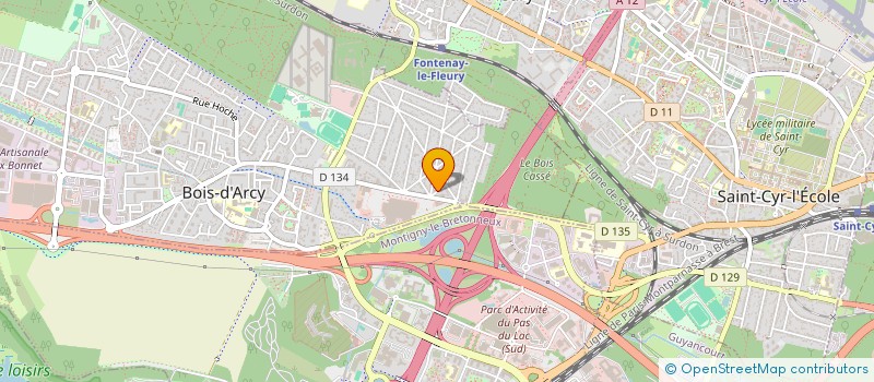 localisation de l'entreprise MADEIRA  BOIS-D'ARCY