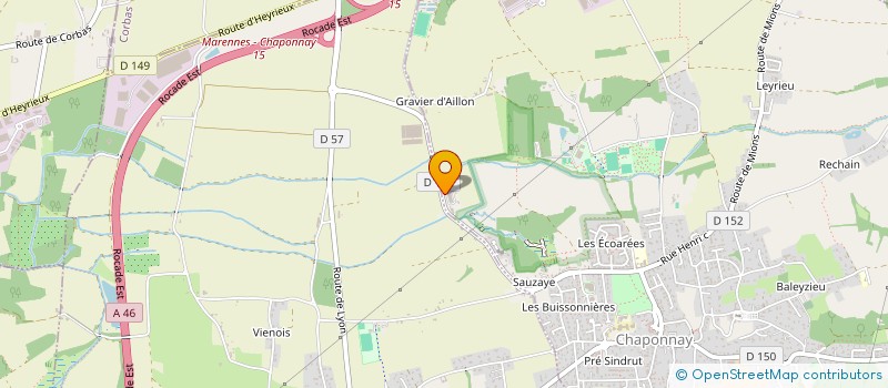 localisation de l'entreprise MADEIRA TRUCKS SERVICES à CHAPONNAY