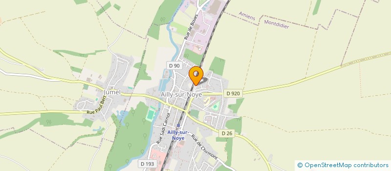 localisation de l'entreprise MADEJ IMMOBILIER à AILLY-SUR-NOYE