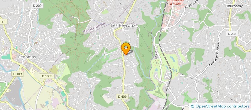 localisation de l'entreprise MADEL à LA ROQUETTE-SUR-SIAGNE