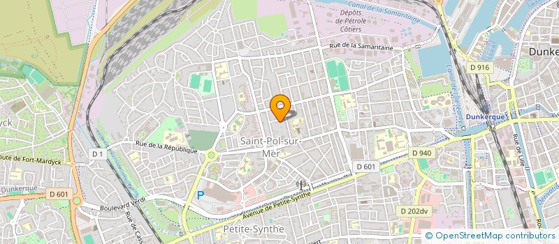 localisation de l'entreprise MADEL à DUNKERQUE