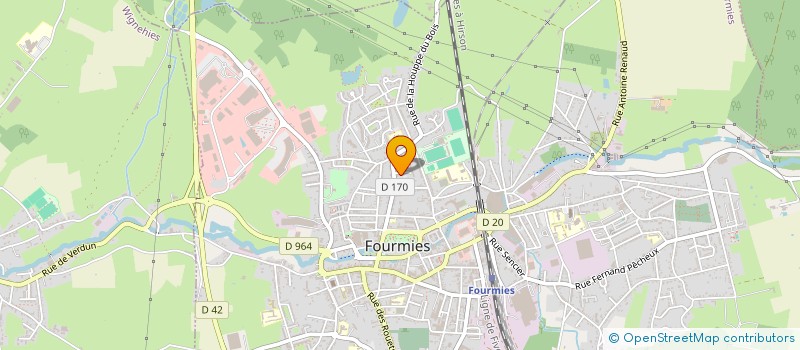 localisation de l'entreprise MADEL  FOURMIES