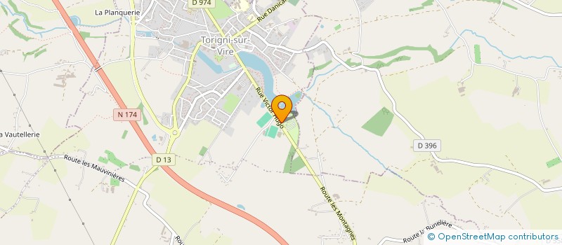 localisation de l'entreprise MADELAINE  TORIGNY-LES-VILLES